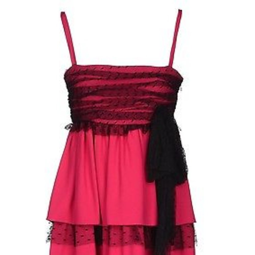 NWT‎ $650 RedValentino  by Valentino Garavani fushia dress. Size IT 46 US 8 - Picture 6 of 7